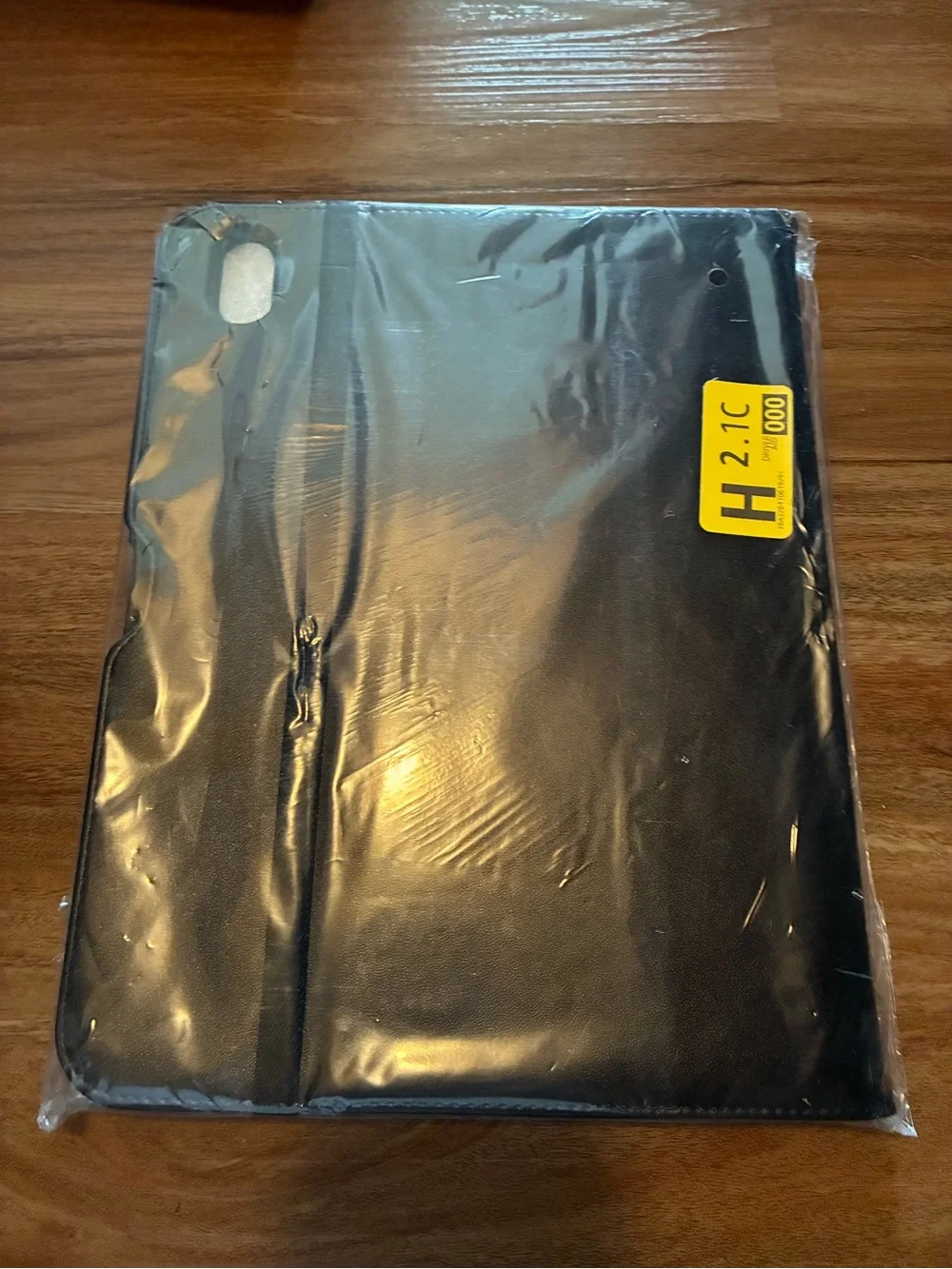 Black Leather Folio Case for 11